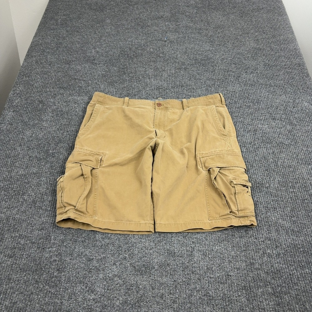 Banana Republic Cargo Shorts Mens 38 Khaki Cotton Multi‎ Pocket Utility Casual